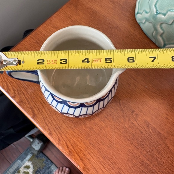 Bolesławiec Polish Pottery pitcher - Picture 5 of 5